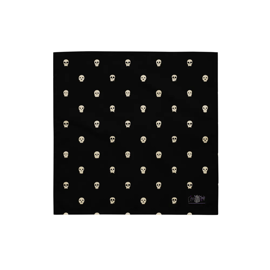 Skully Bandana (black) product image (1)