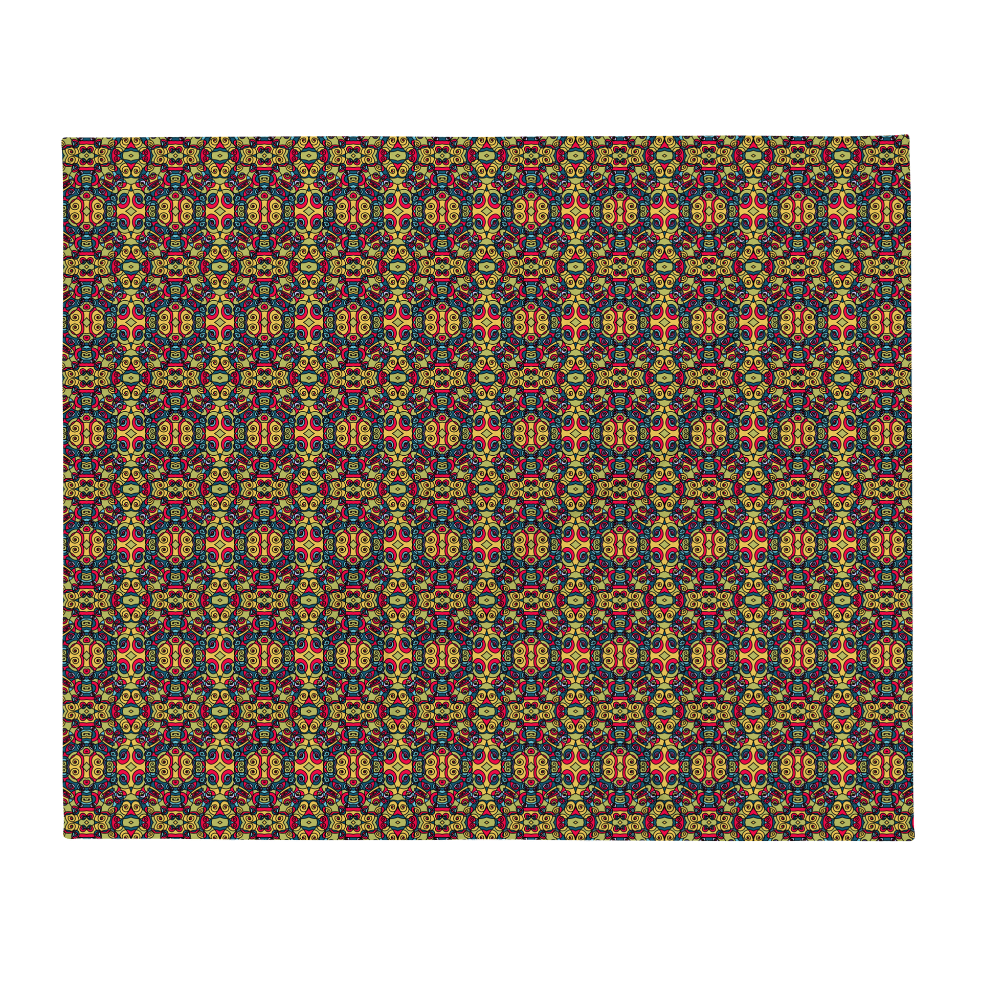 Modern Circus Town Pop Art – Throw Blanket product image (3)
