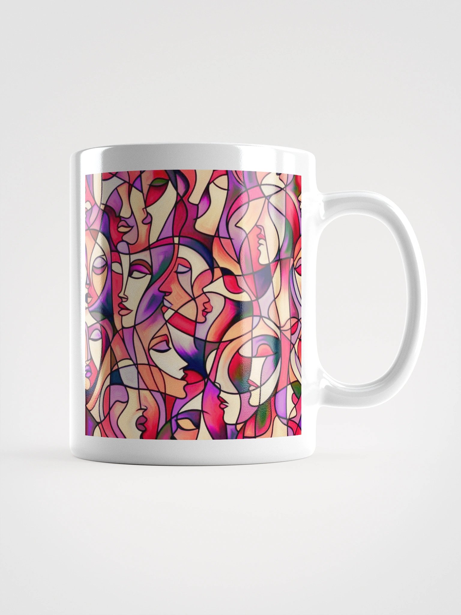 Womеns Faces Mug product image (2)