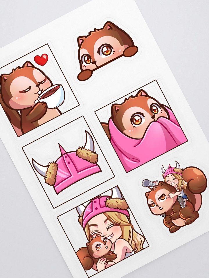 Punkin And Pai Sticker sheet! product image (1)