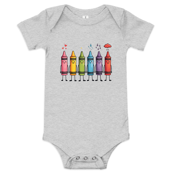 Retro Rainbow Crayon Crew product image (2)