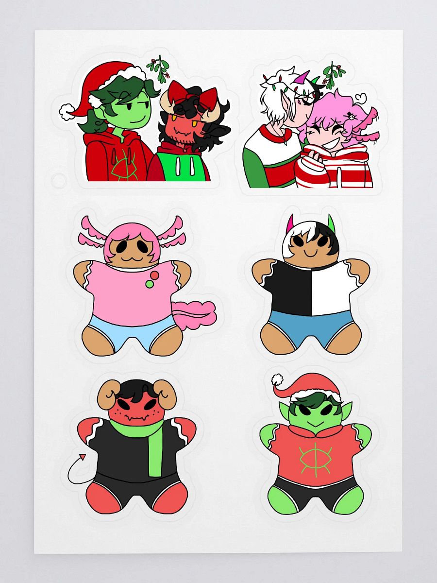 FANCLUB HOLIDAY STICKERS product image (3)
