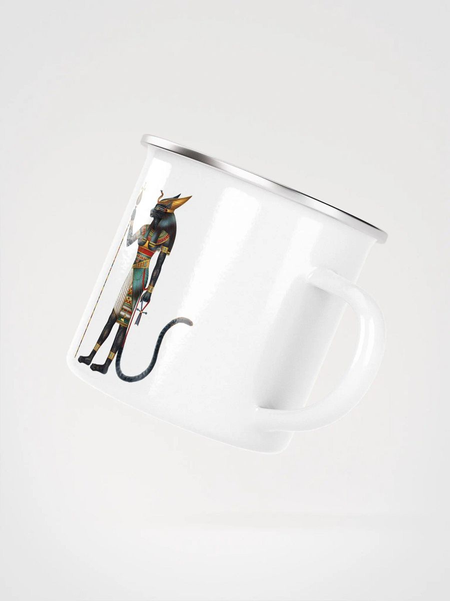 Bastet - The Egyptian Cat Goddess Enamel Mug product image (3)