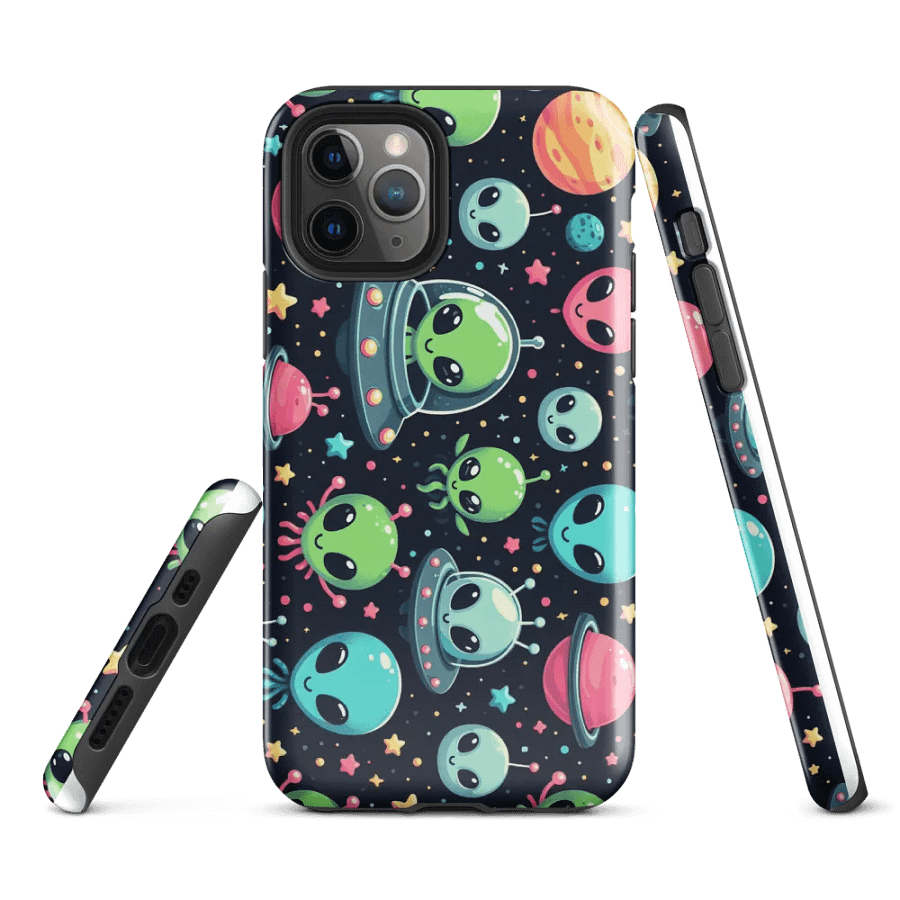 Cosmic Creatures iPhone® Tough Case product image (2)