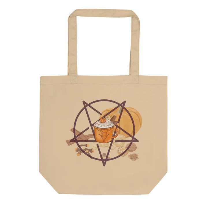 Eco Tote: Pumpkin Spice Satanic Vice product image (1)