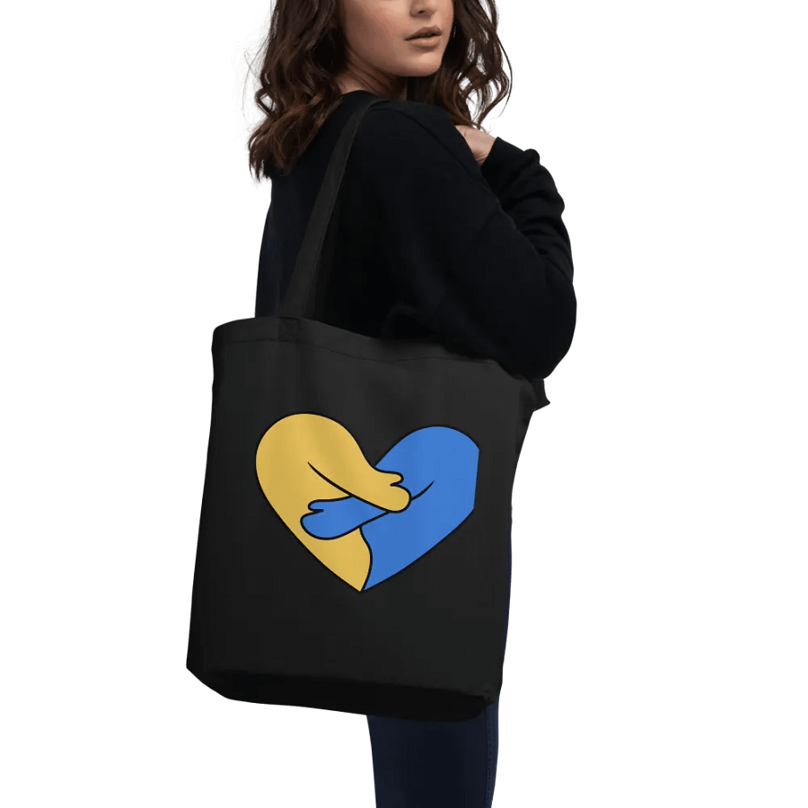 Stand with Ukraine Eco Friendly Bag product image (9)