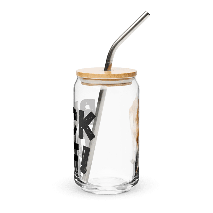 BUCK OFF BIG RED 2 IN 1 GLASS & TUMBLER product image (1)