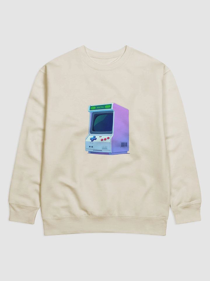 Vapor Arcade Sweatshirt – Retro Gamer Crewneck product image (4)