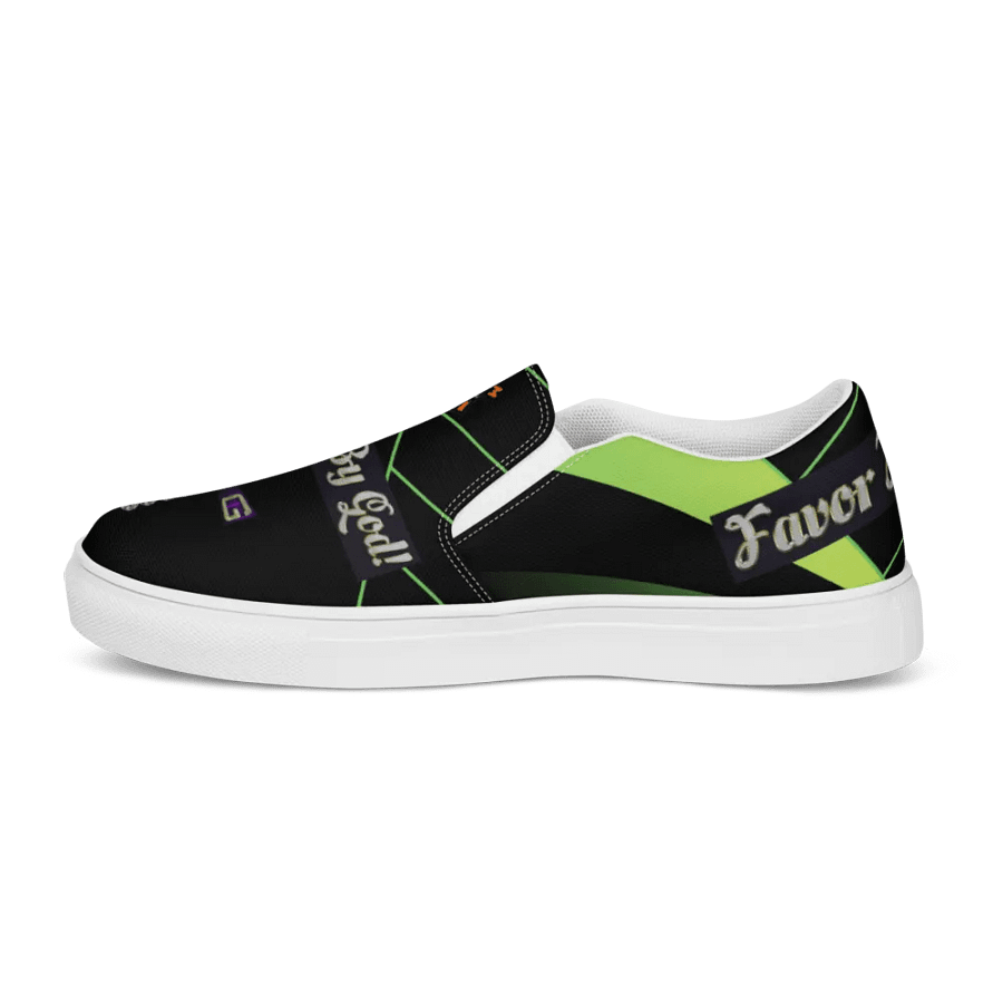 BBG Lime Green and Black Women's Slip On product image (10)
