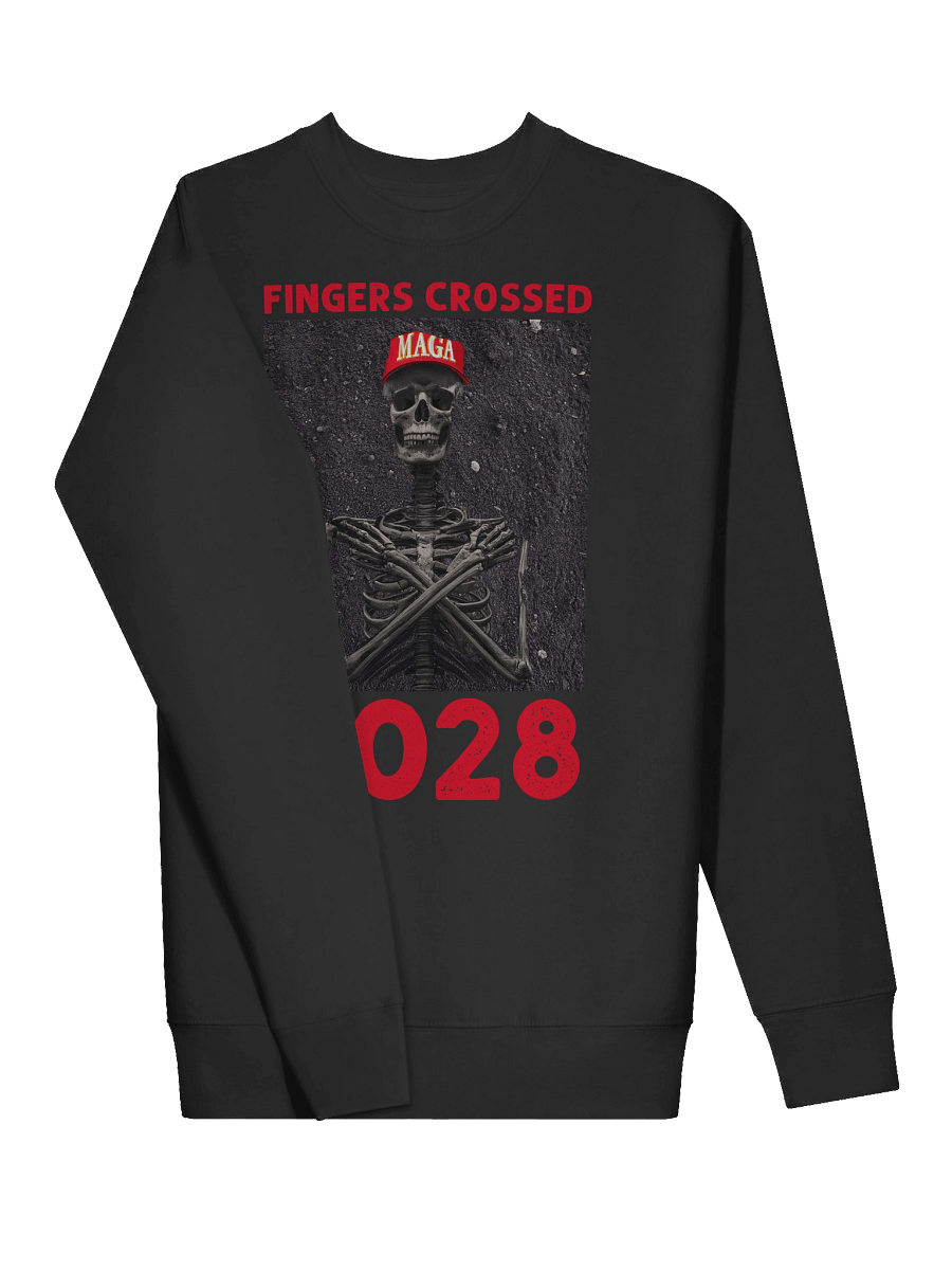 "FINGERS CROSSED 2028" Sweatshirt product image (3)