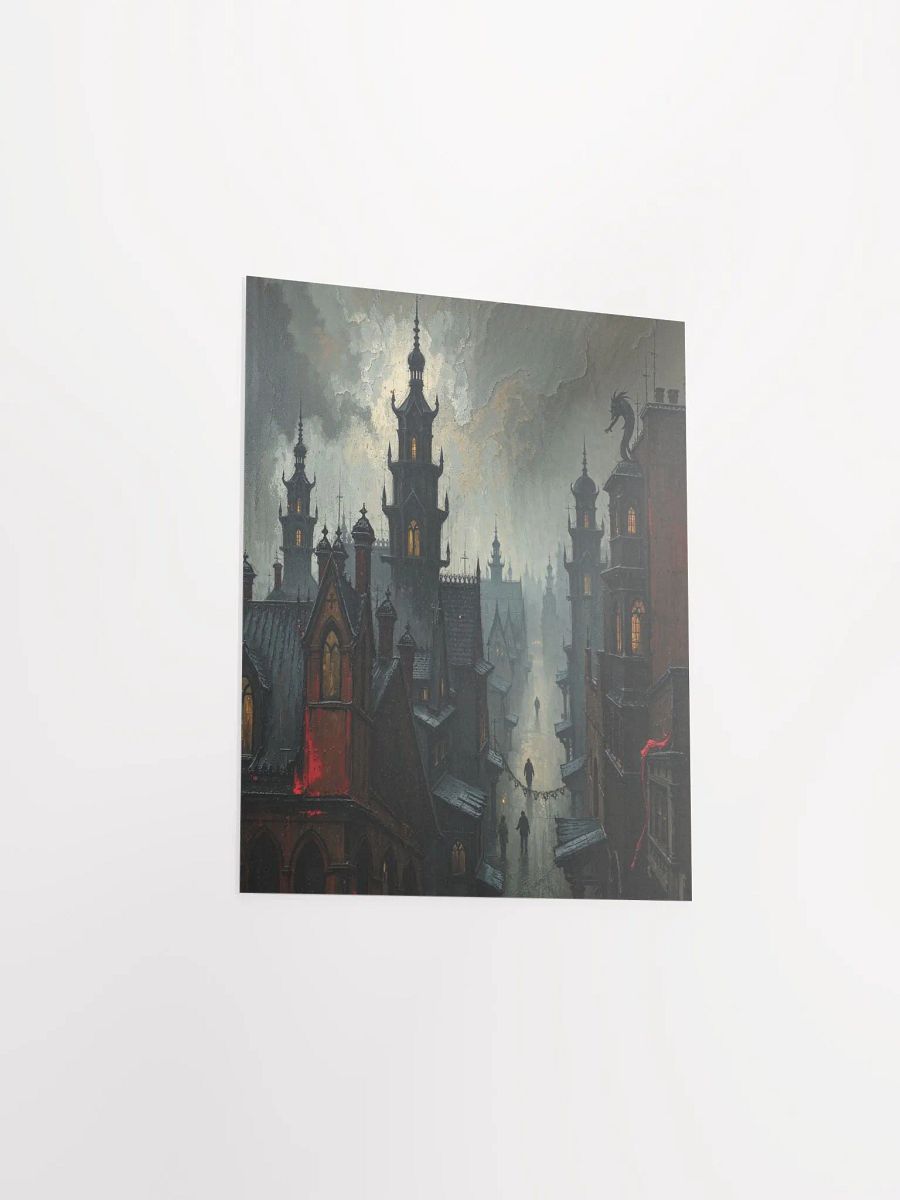 Gothic Cityscape Poster product image (18)