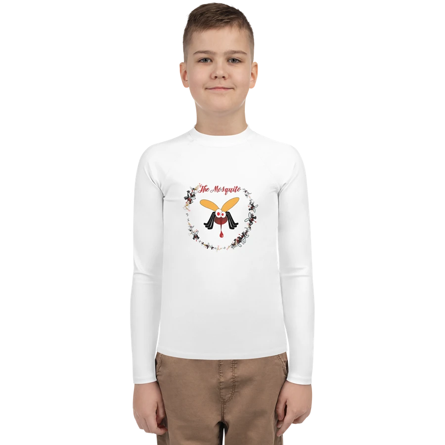 The Mosquito Mania Youth Rash Guard product image (11)