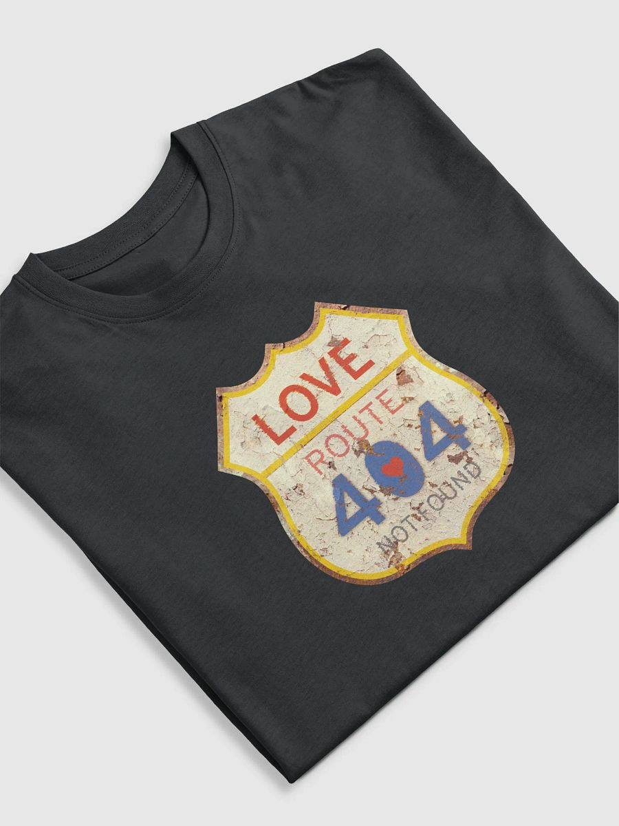 Love Route 404 Vintage Style Premium Heavyweight Tee, Unisex T-Shirt, Gift for Her Him Friends, Heart Broken Tee product image (61)