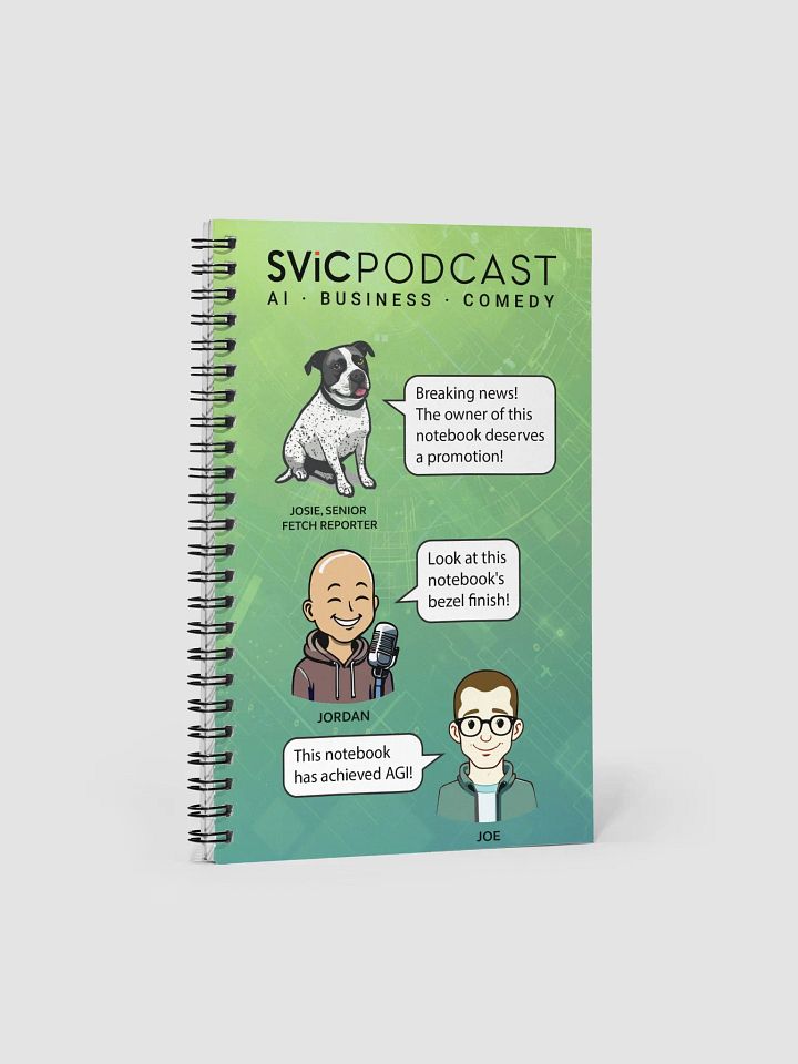 SVIC Notebook - Green product image (1)