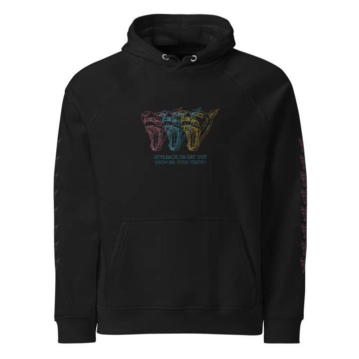 Sharp Teeth, Sharp Words hoodie product image (1)
