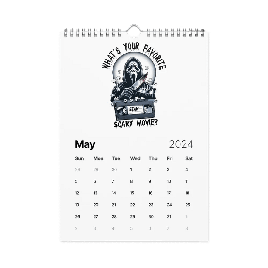 Horror Mayhem 2024 Calendar product image (10)