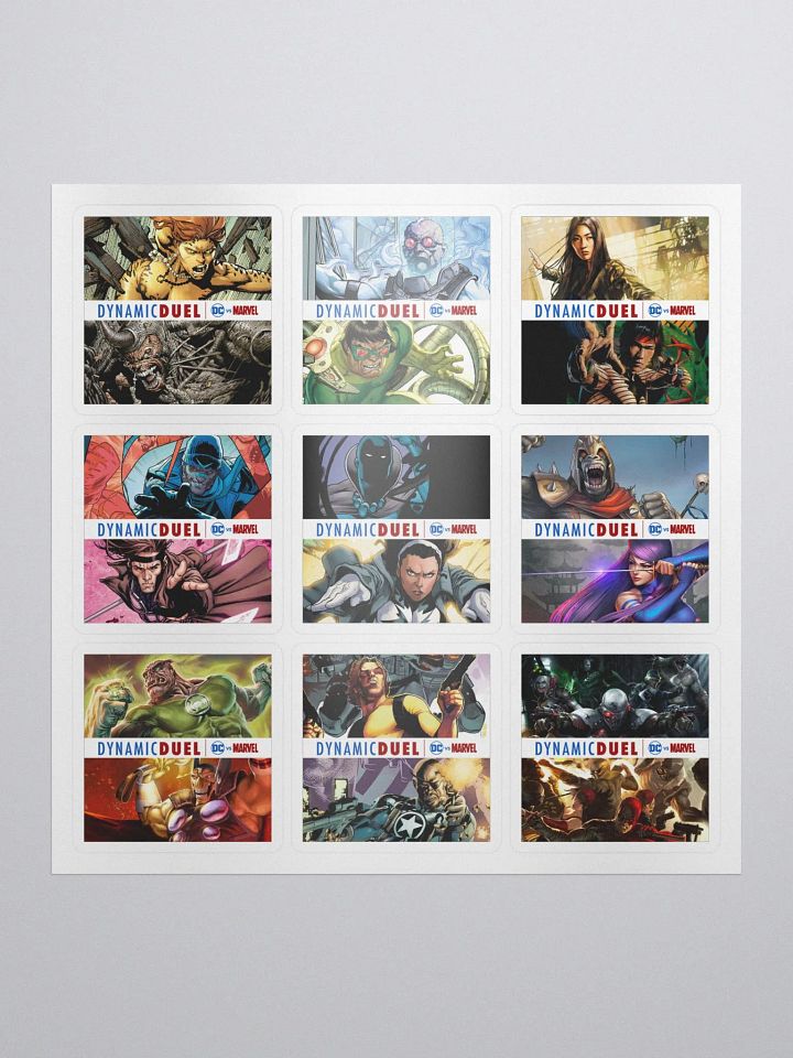 Dynamic Duel Episode Cover Stickers - Series 12 product image (1)