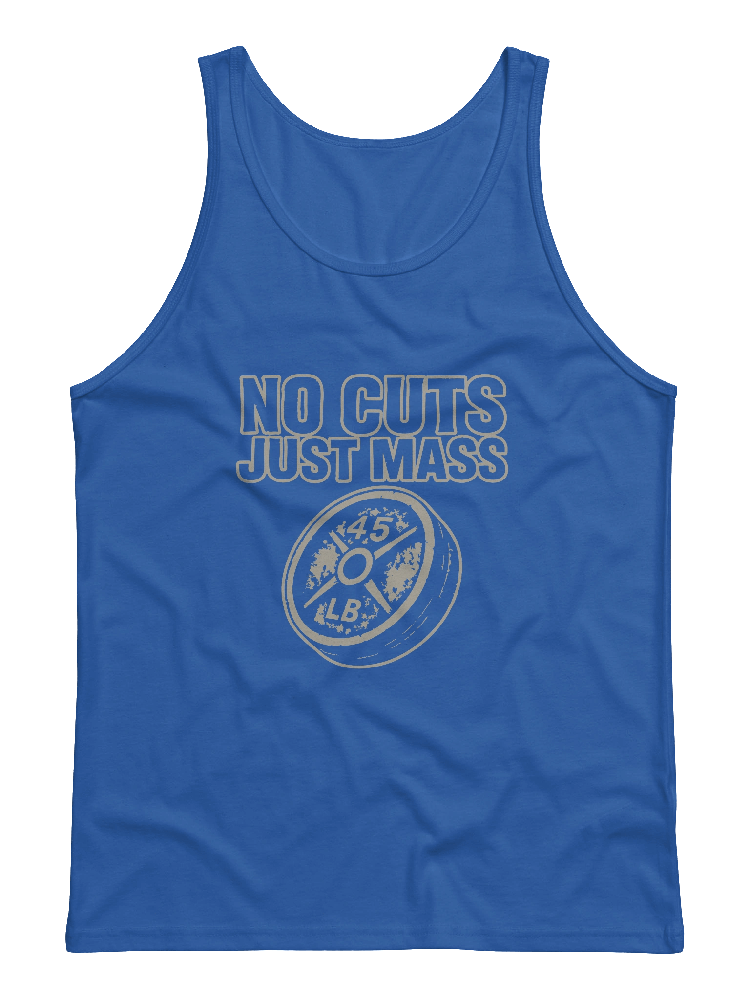 "No Cuts, Just Mass" Tank product image (1)
