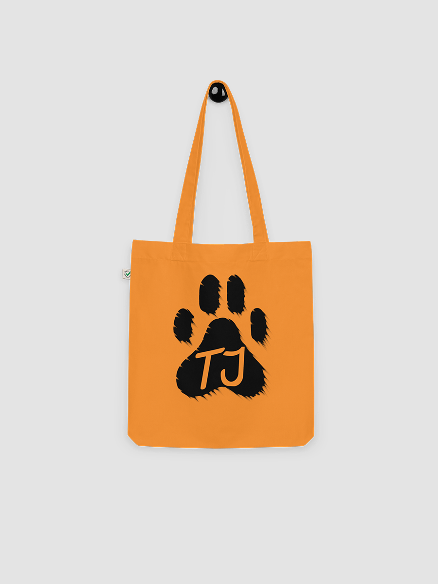TJ Paw Organic Fashion Tote Bag (black detail) product image (2)