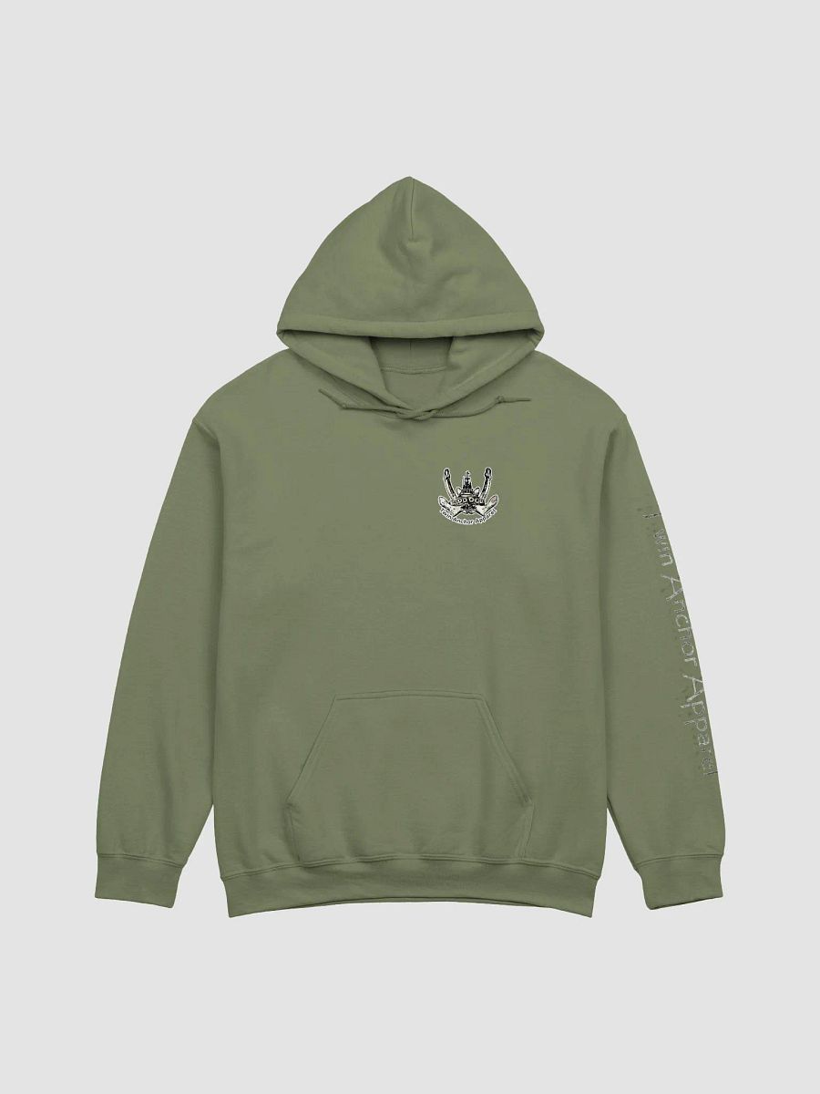 Twin anchor ship wheel & Tug CE Hoodie - sleeve Twin Anchor product image (2)