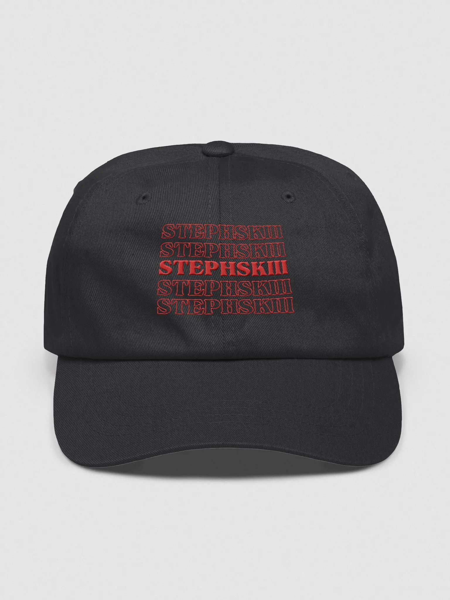 stephskiii embroidered MEMBERS ONLY dad cap product image (1)
