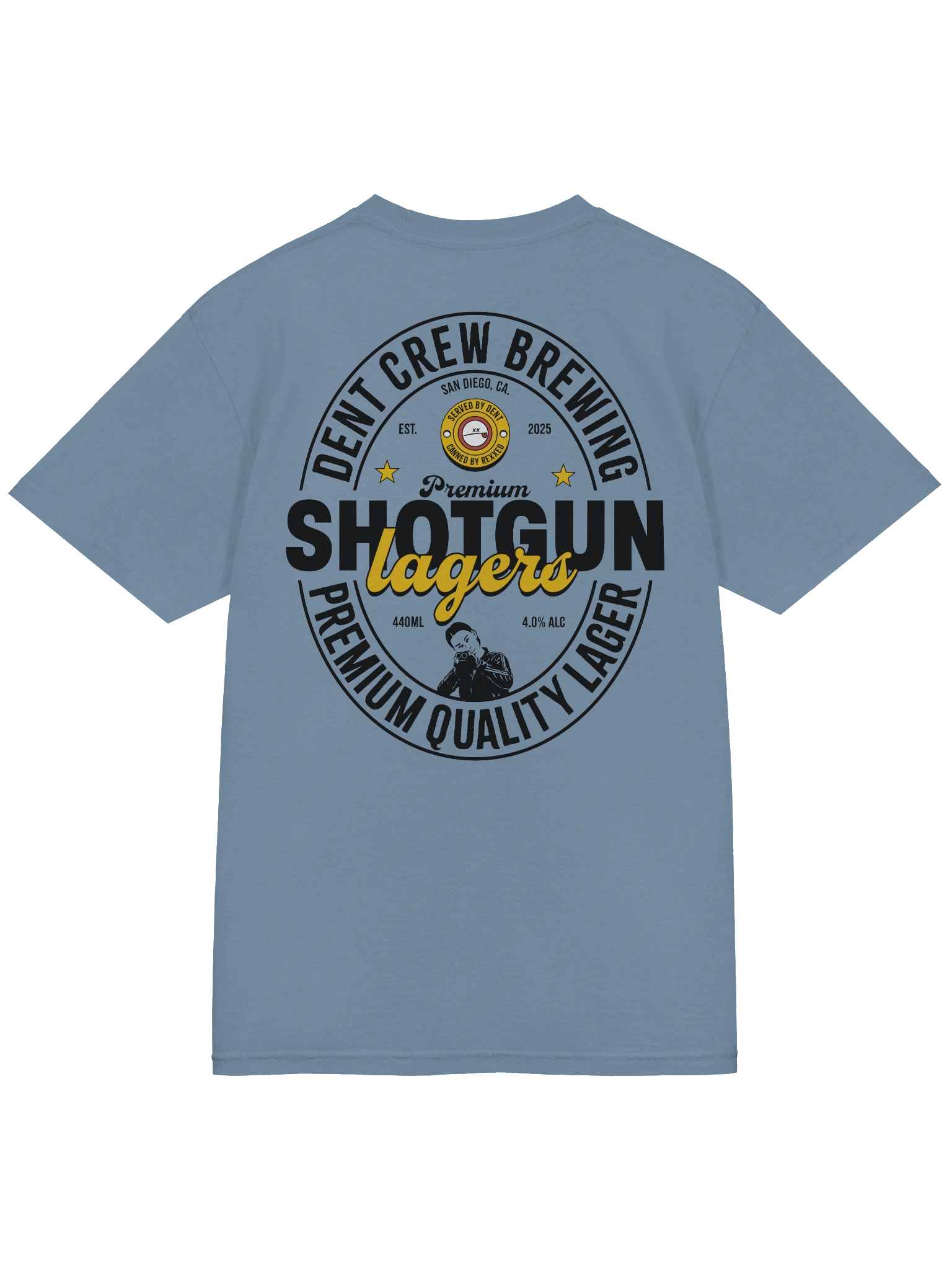 Shotgun Lagers served by DENT T-Shirt product image (4)