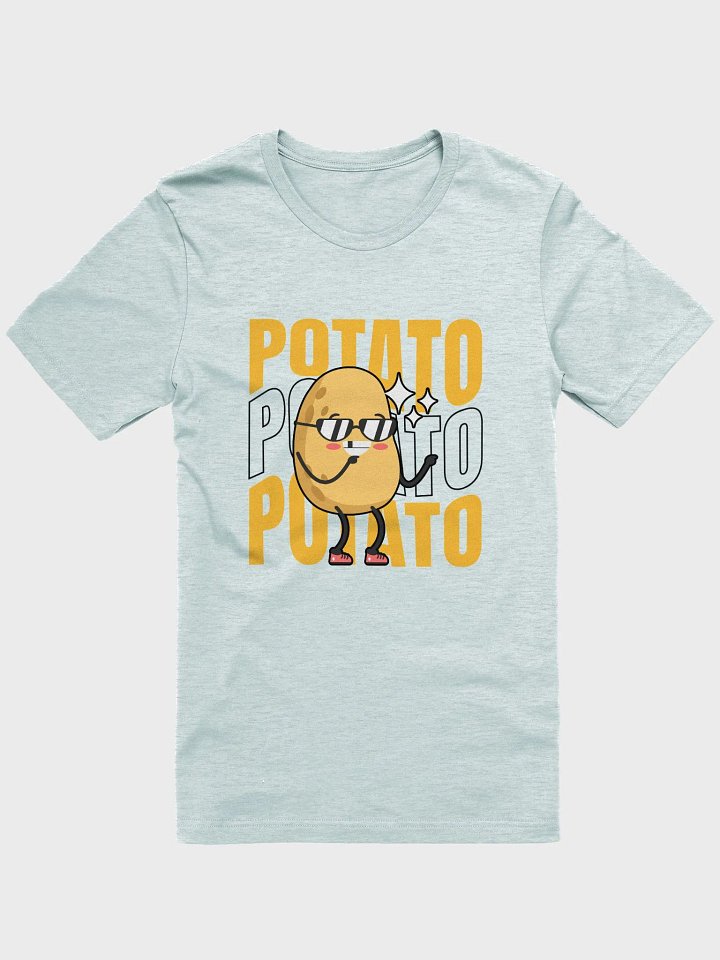 Woman Cool Potato Vibes T-Shirt - Ice Blue product image (1)