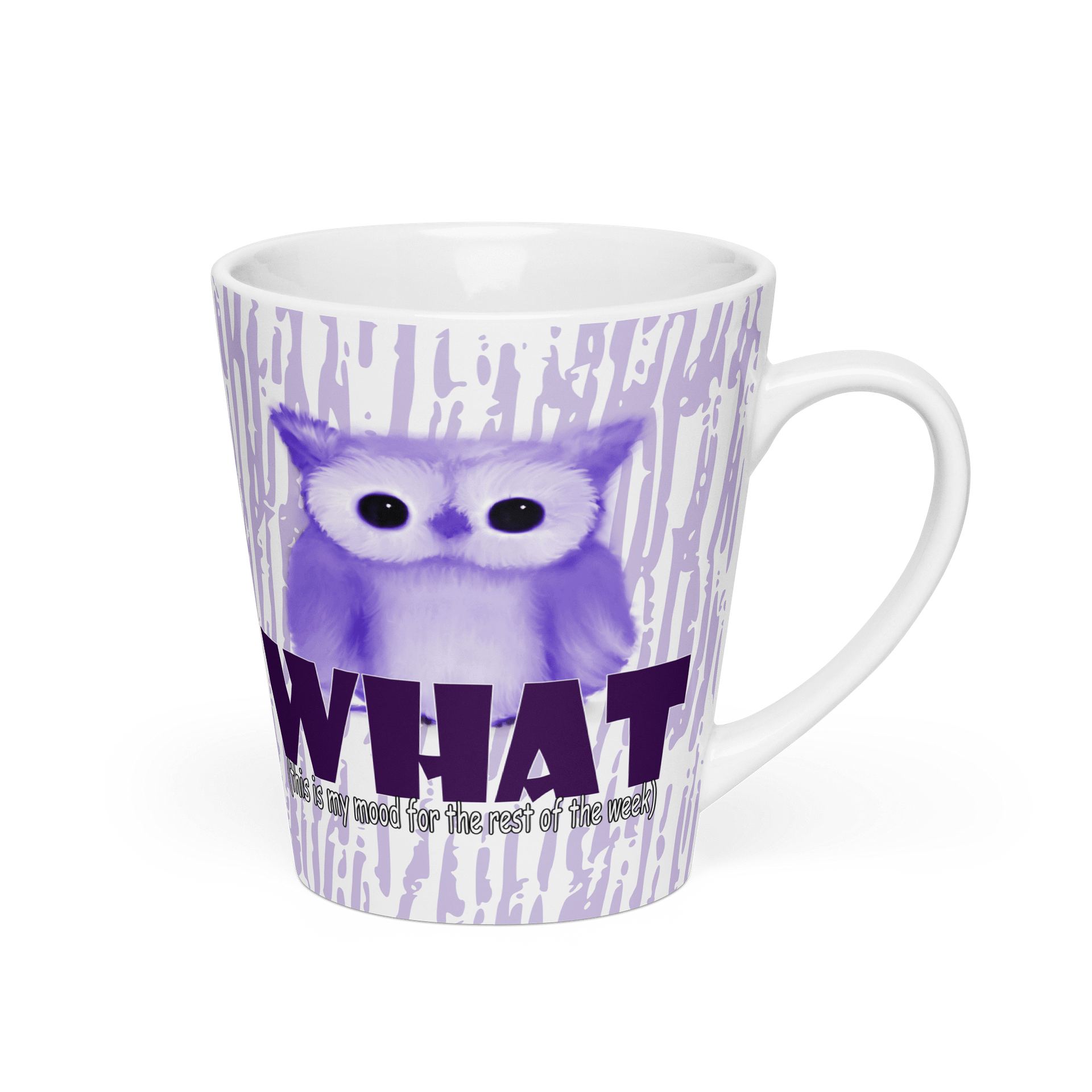 Whimsical Owl Mood Latte Mug product image (2)