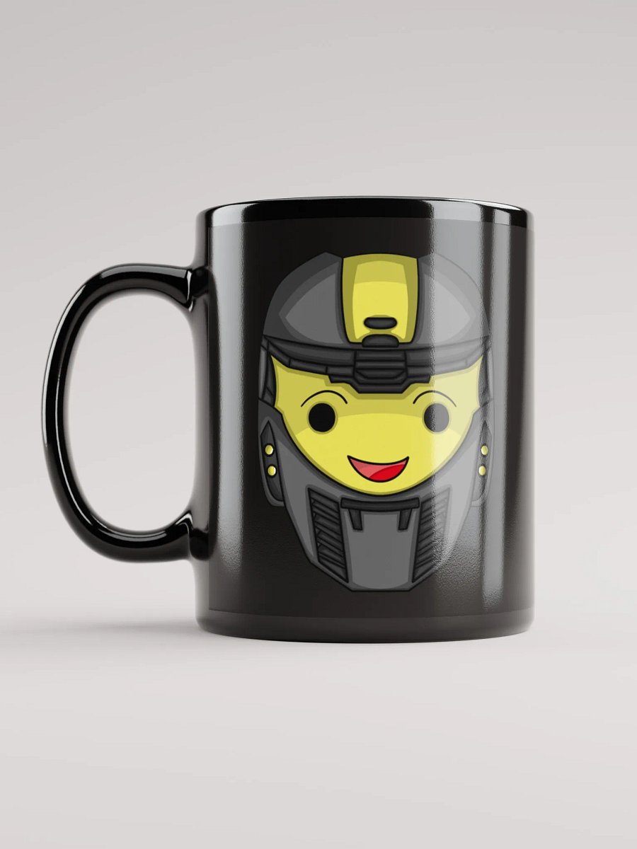 Spartan Arcadia happy arcadia emote glossy black mug product image (11)
