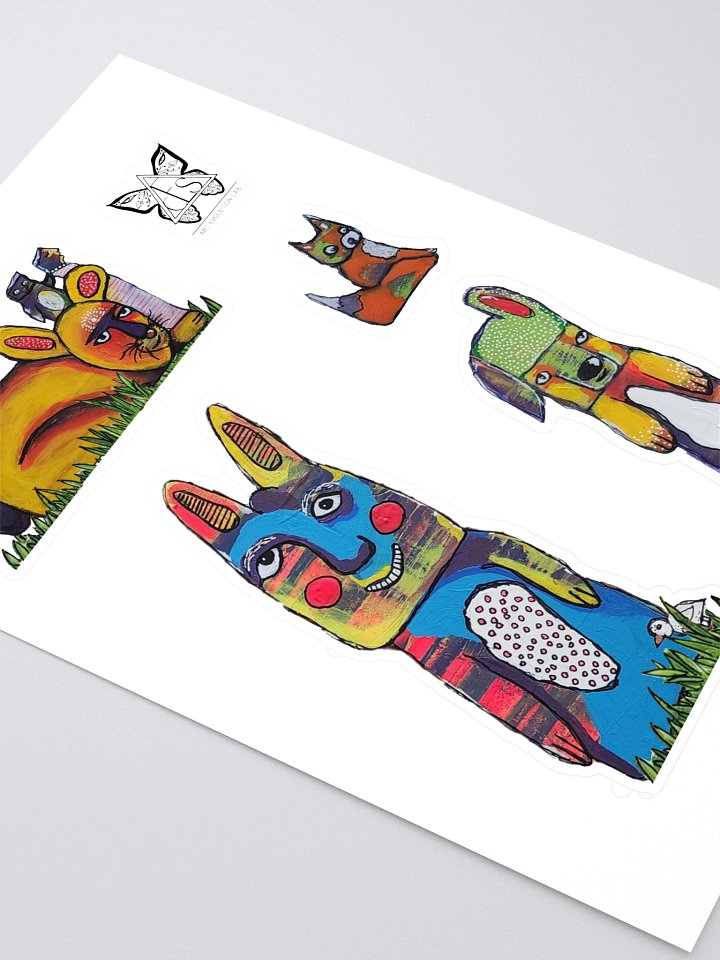 In the Company of Creatures Sticker Sheet product image (2)