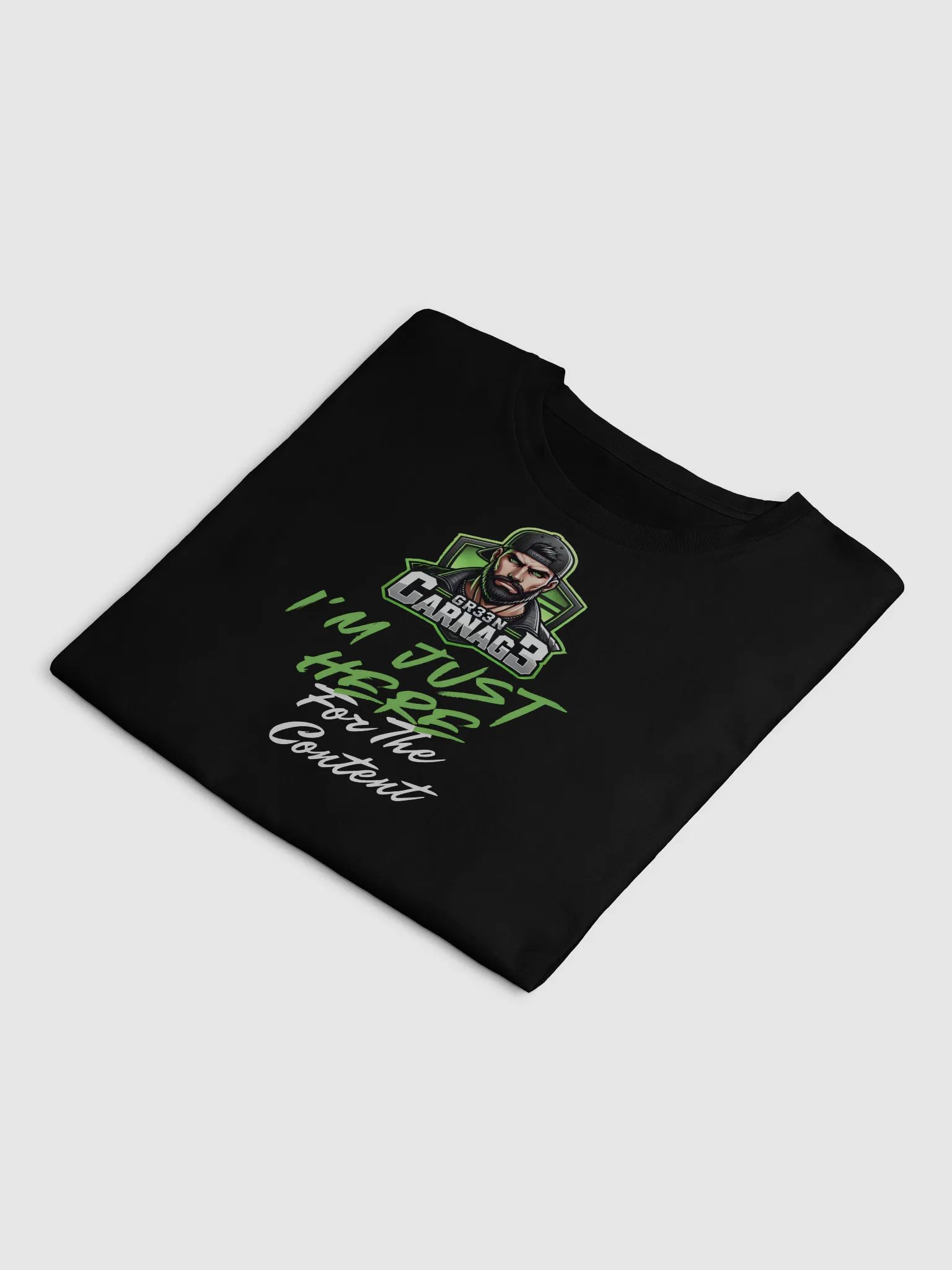 GR33N CARNAG3 QR Crop Top product image (4)