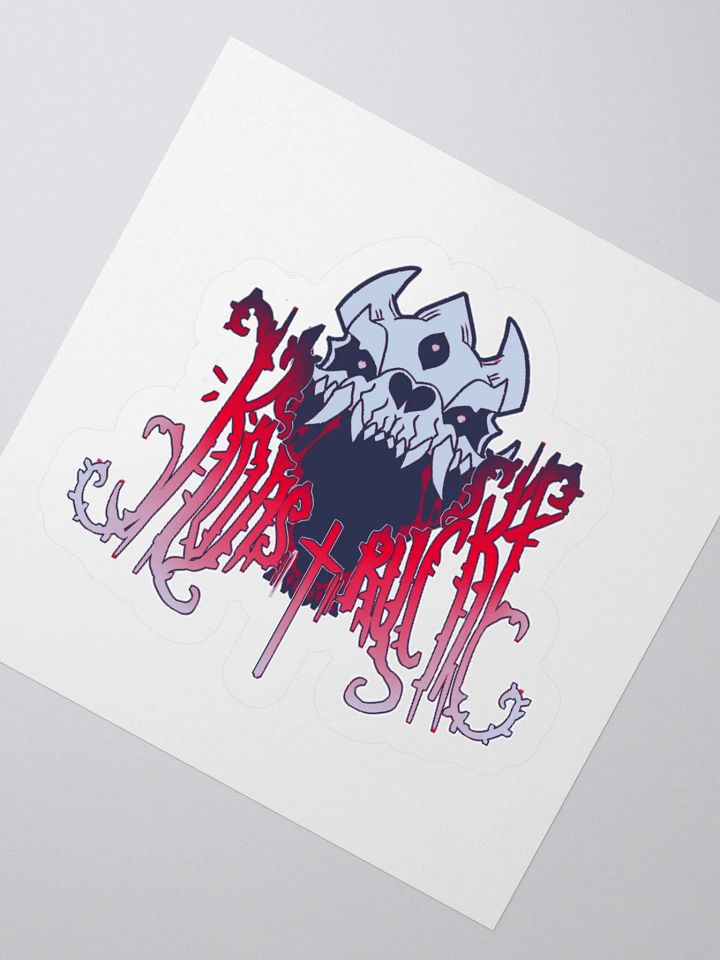 Kon logo - red - sticker product image (2)