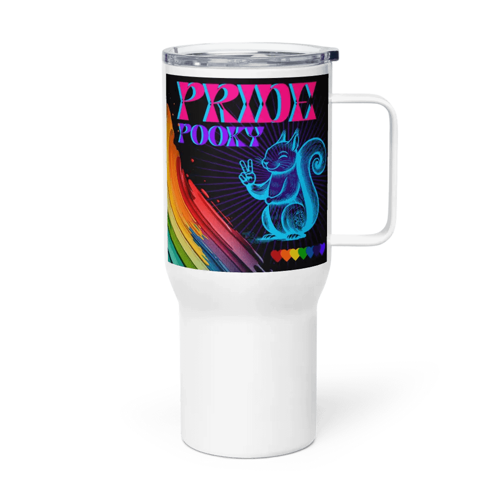 Pride Pooky Peace Travel Mug product image (4)
