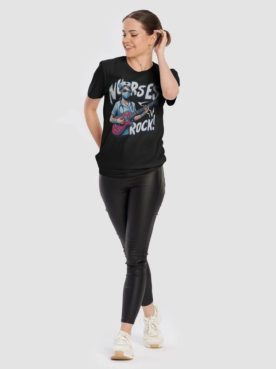 Rockstar Nurse Illustrated T-Shirt product image (103)