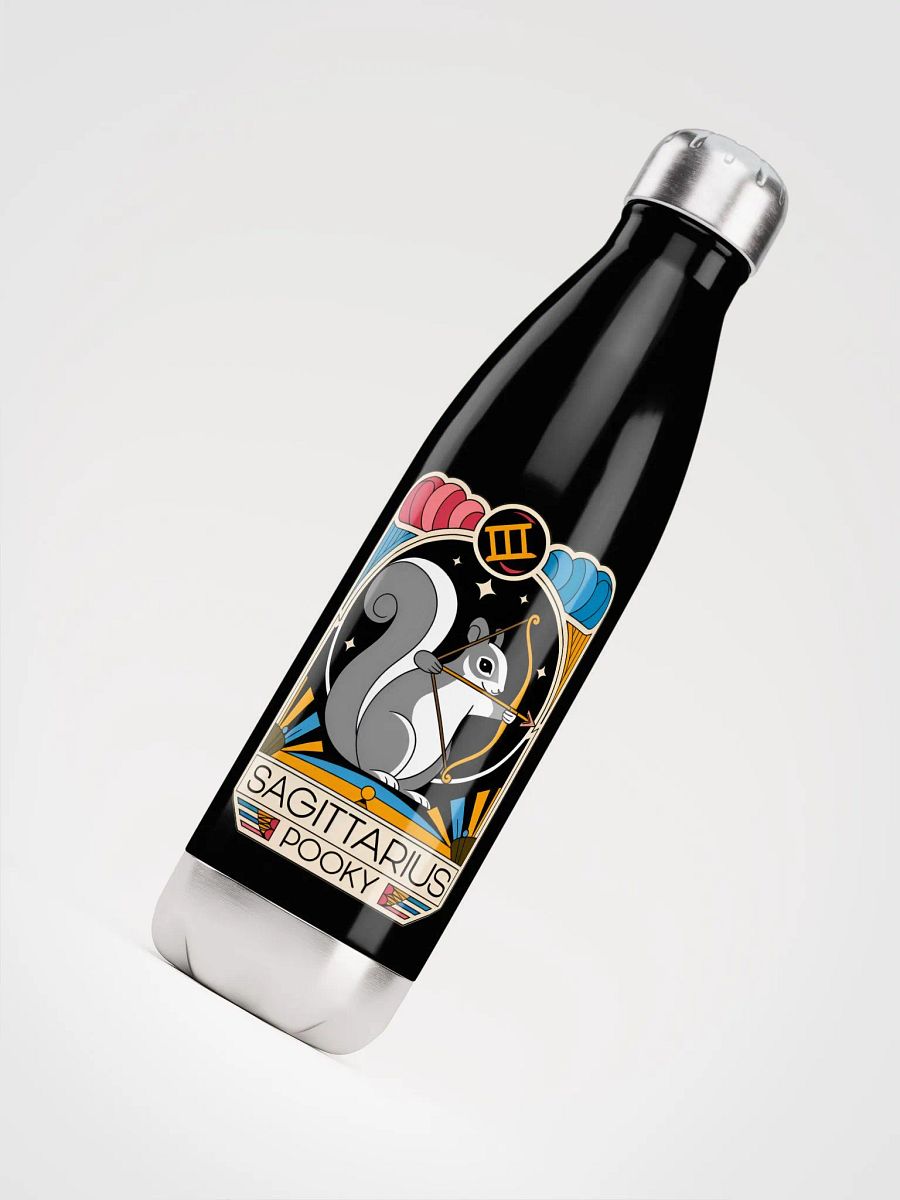 Sagittarius Squirrel Stainless Steel Water Bottle product image (4)