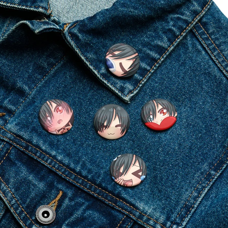 Yui Emote Pin set product image (11)