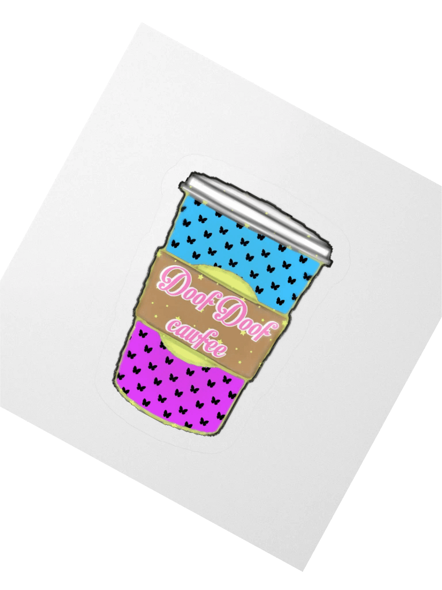 Basic Doof Doof Cawfee Sticker product image (4)
