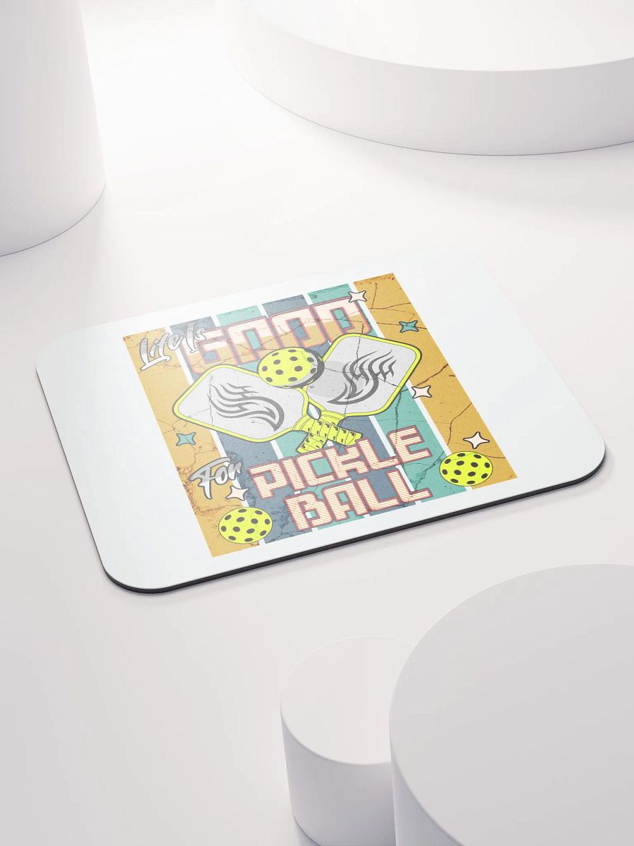 Life Is Good For Pickleball Vintage Paradise Mouse Pad product image (3)