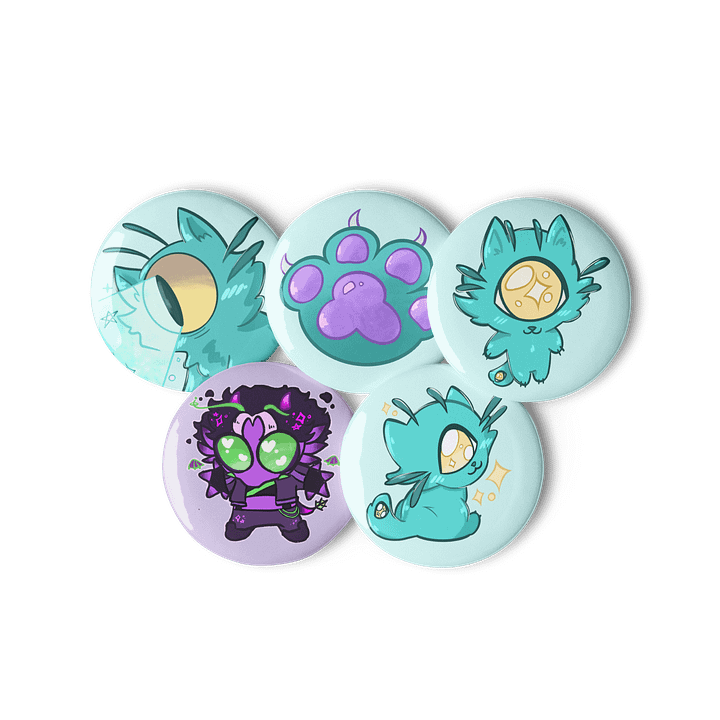 Beam Button Set (Featuring Evren) product image (2)