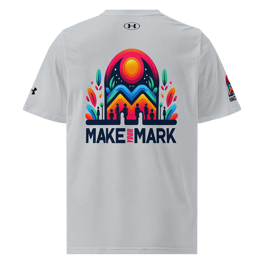 Vibrant Sunset Adventure Athletic Tee product image (3)