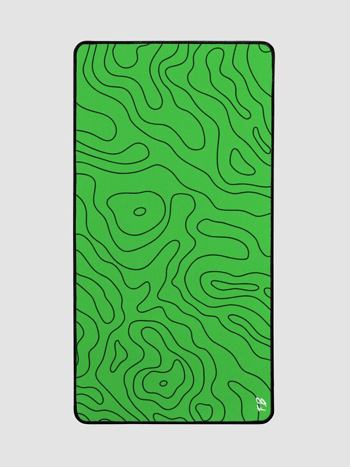 Lime Green topo mousepad product image (2)