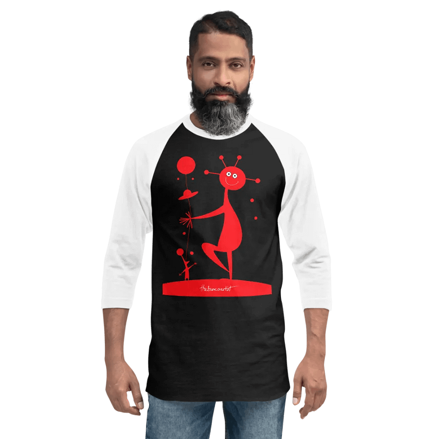 Tultex Fine Jersey Raglan Tee product image (1)