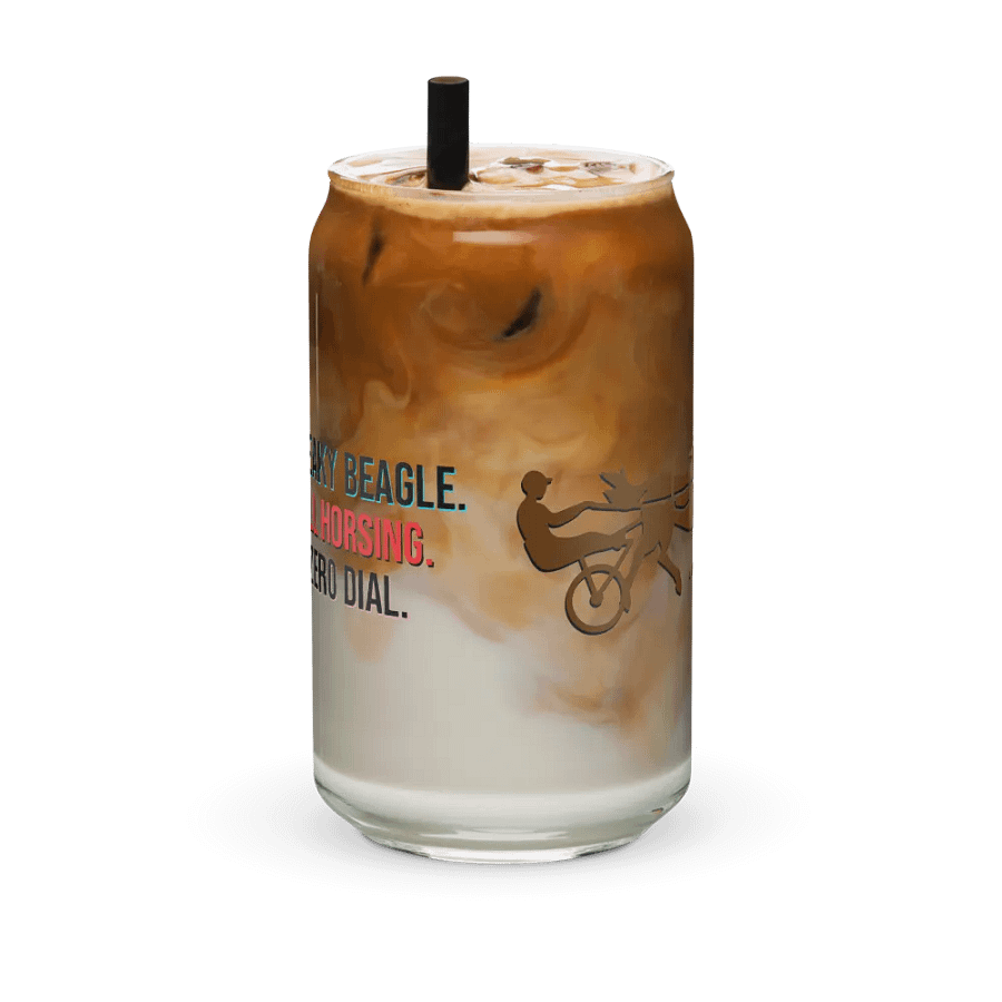 ALL HORSING | ZERO DIAL In A Can Glass product image (5)