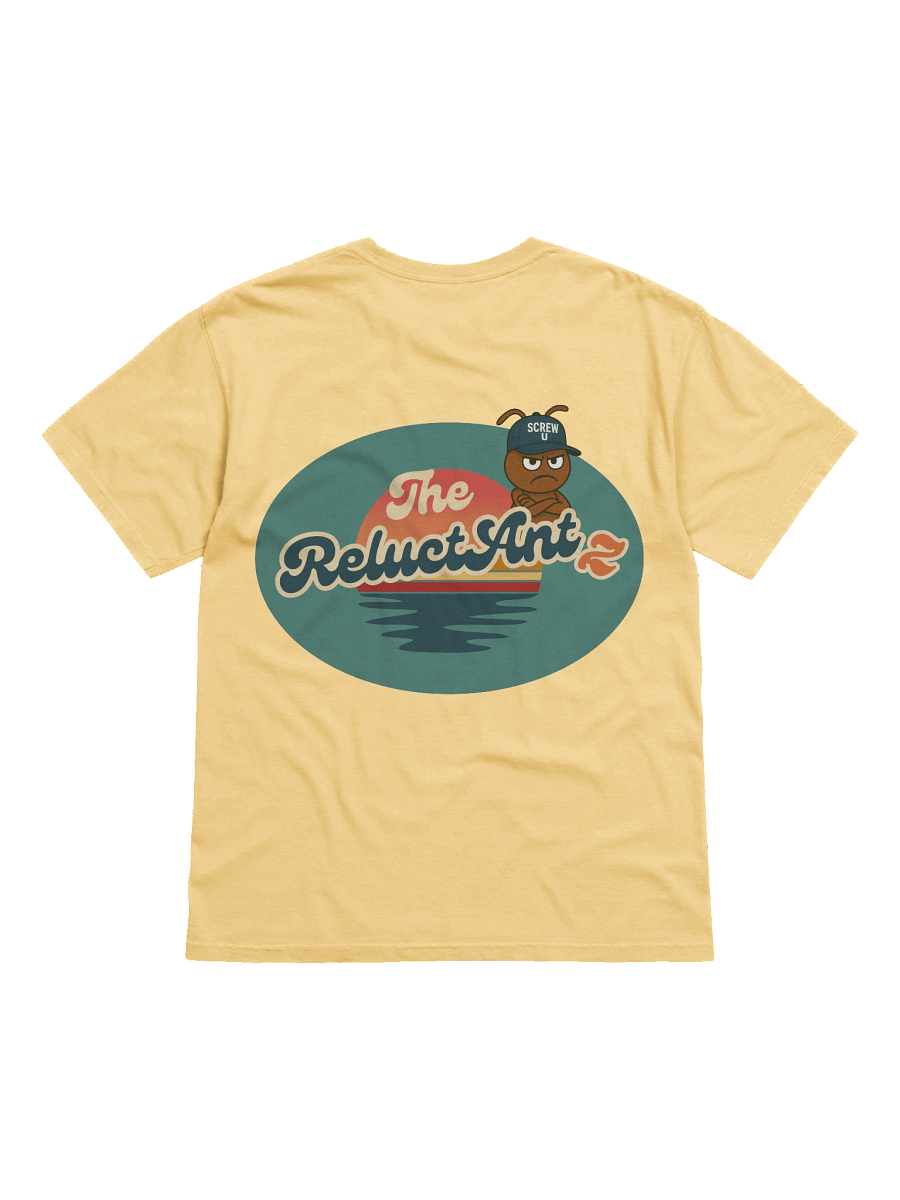 Screw U T-Shirt by The ReluctAntz – Butter product image (2)