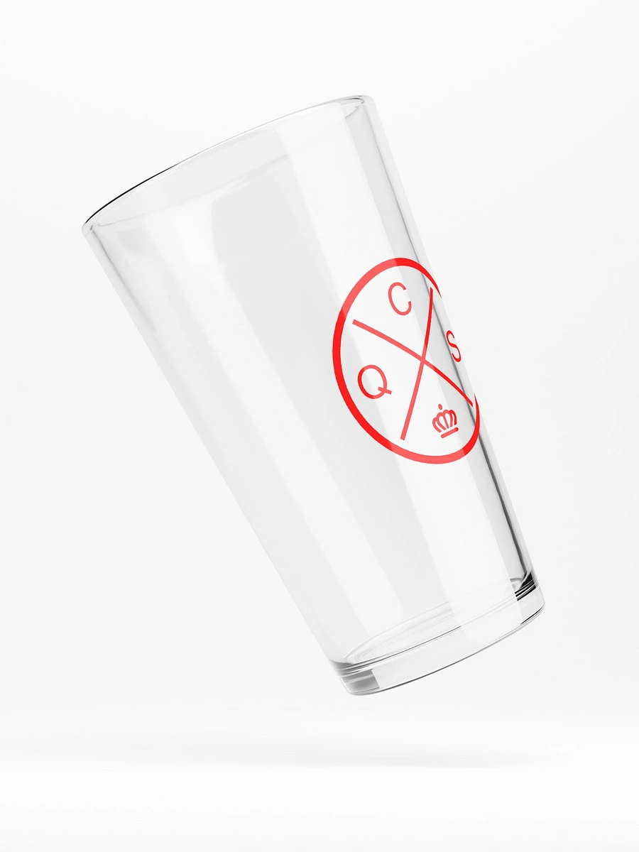 Red Logo Pint Glass product image (4)