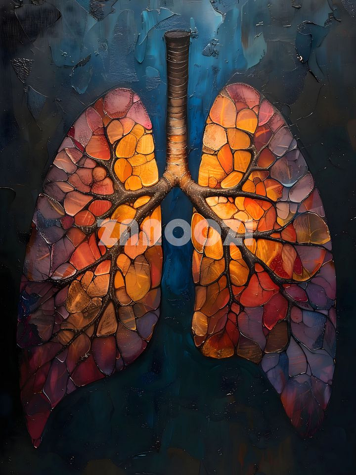 A Surreal Lungs Illustration product image (1)