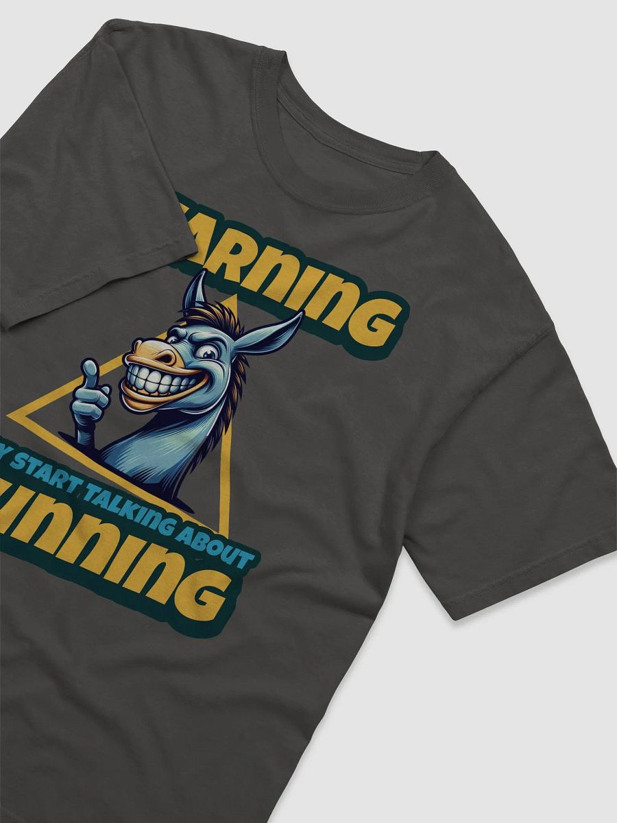 Chatty Donkey Running Warning Tee product image (18)
