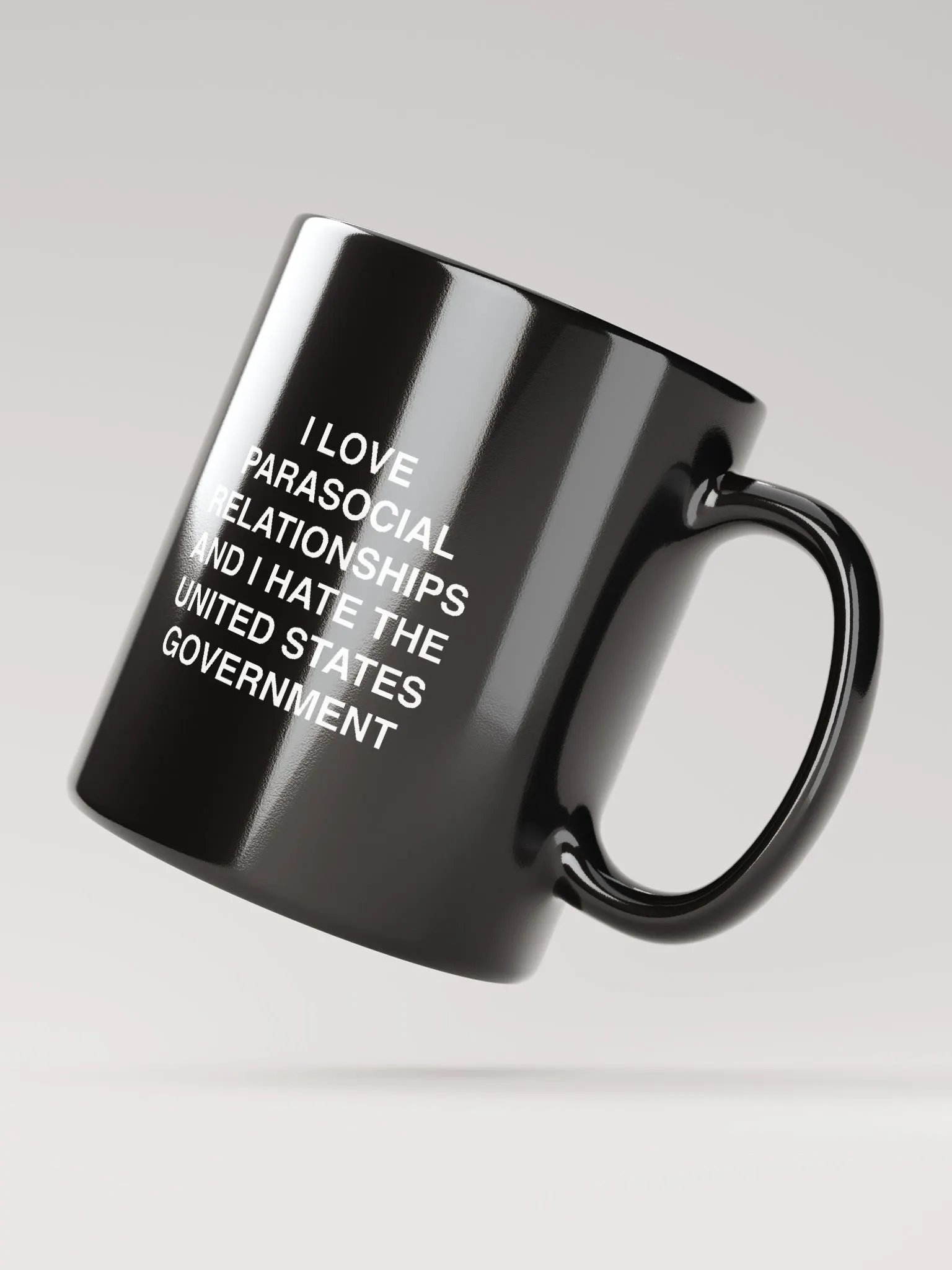 Parasocial Mug (Black) product image (3)