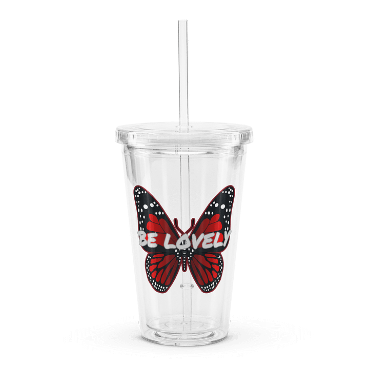 Be Lovely Butterfly Double Wall Tumbler product image (1)