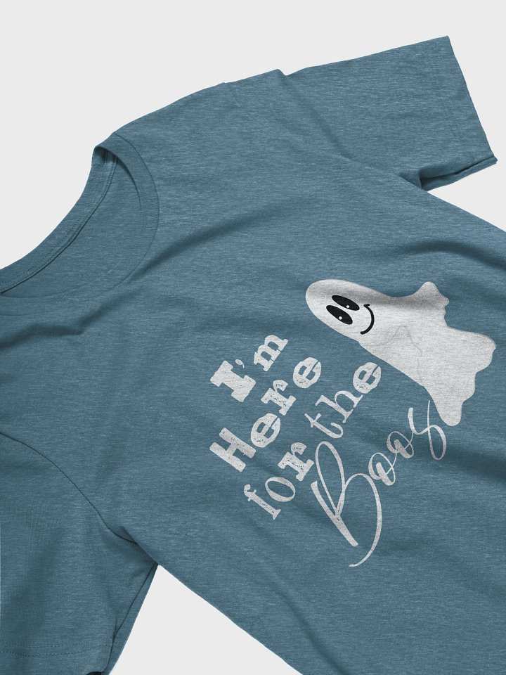 I'm Here for the Boos – Funny Ghost Halloween T‑Shirt product image (2)